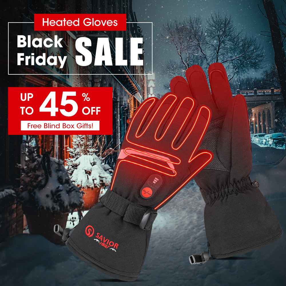 Heated Gloves Electric - SNOW DEER-guantes calefactables de invierno para