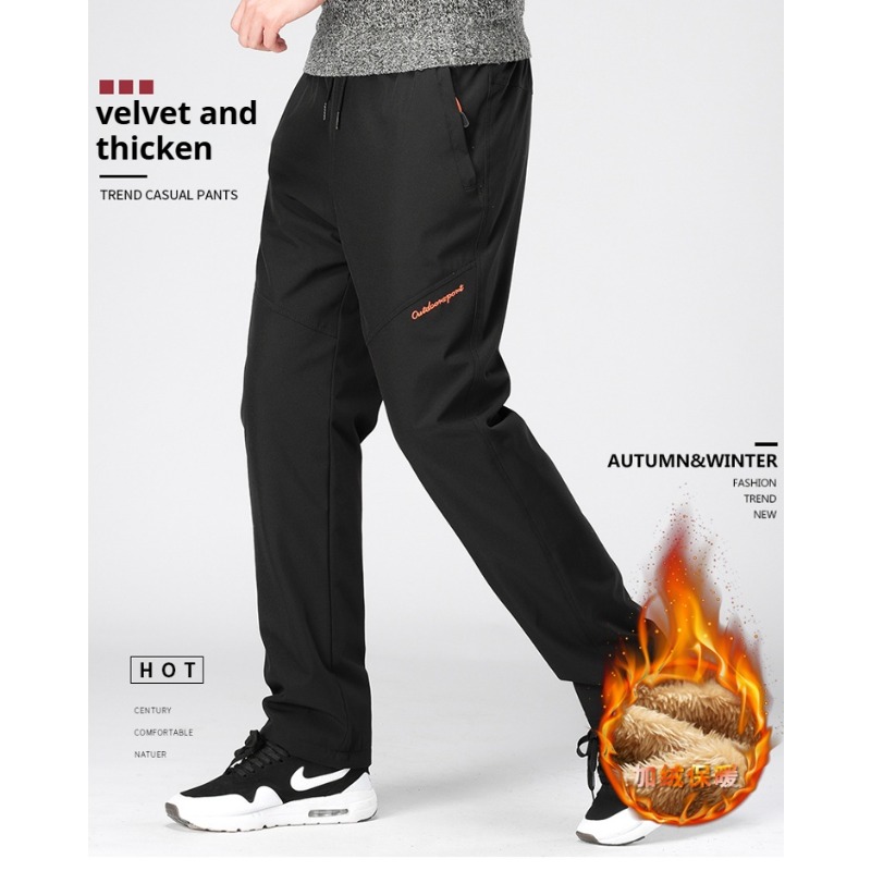 Winter Clothing Hiking - Pantalones de senderismo de terciopelo para