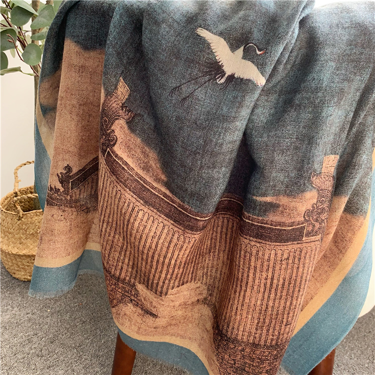 Chales con borlas de Cachemira - Winter Clothing Hong Kong reseña y precio